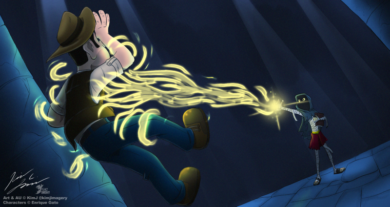 KimJImagery's tweet photo. Happy third anniversary Jaguar Tad!🐆
Three years ago today, I started the "What If" story idea called " #TadtheLostExplorer and the Jaguar Trial." This was the very first concept art that ignited the project.
What are your thoughts on this concept story?
#fanart https://t.co/l0Qpf3pacX