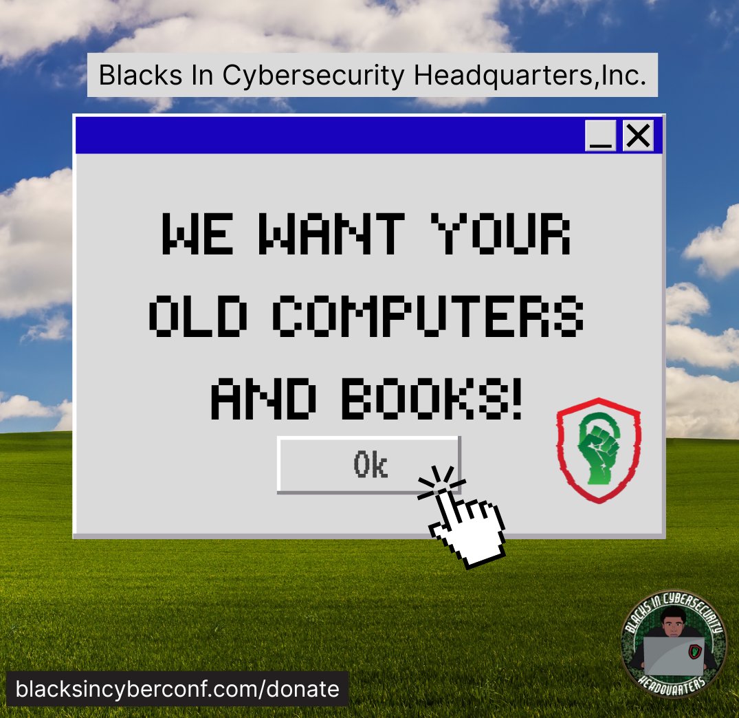 Blacks In Cybersecurity tweet media