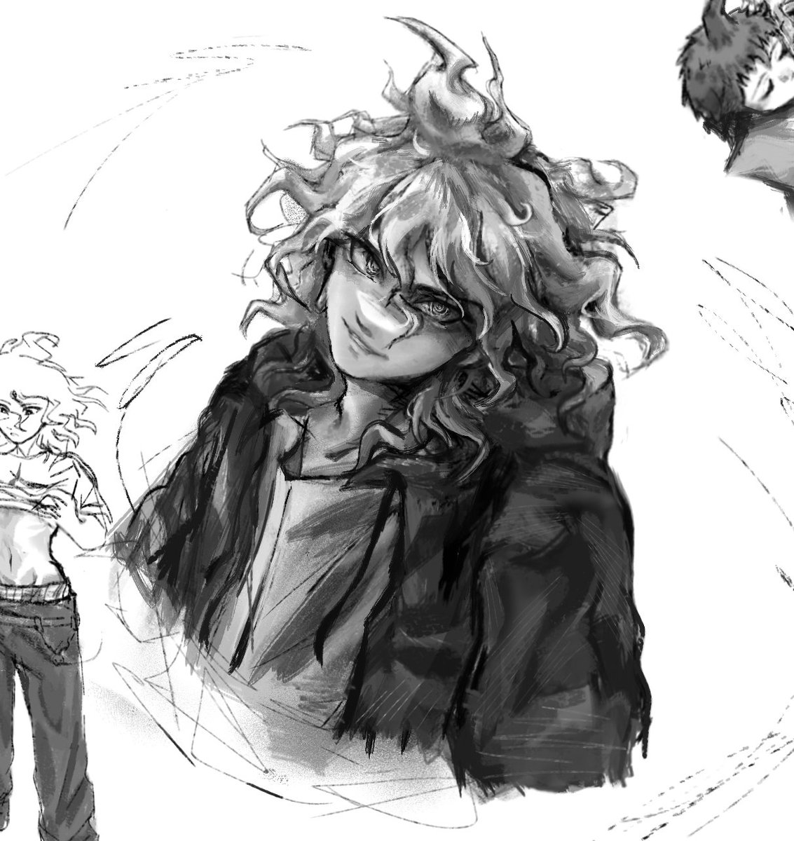trrrBa's tweet image. It is a biological necessity for me to ruffle his fluffy hair
#WIP #NagitoKomaeda #Danganronpa2x2