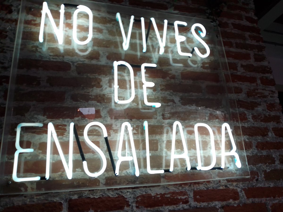 ¡Qué agradable letrero!