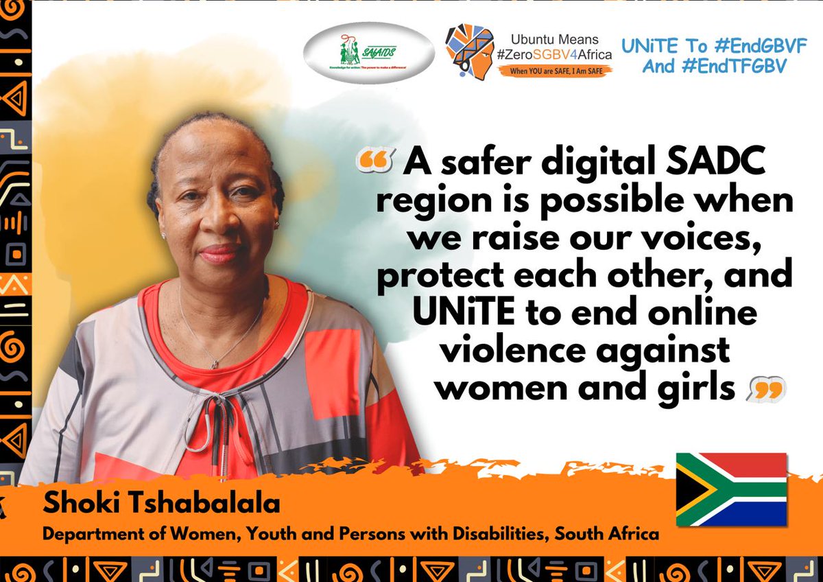 SAfAIDS's tweet image. Policy-makers from Ministries in SADC Member States standup against all forms of GBV &amp;amp; standup for #DEI, under @SAfAIDS “Ubuntu Means ZeroSGBV4Africa” Campaign (TLivesSHARP Prog. supported by @Sida) in commemorating #16DaysOfActivism2025 and #NoExcuse4DigiViolence  and #SRHR4All