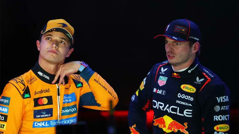 IndiaXworld's tweet photo. BIG BREAKING NEWS 🚨 
Max Verstappen Credits McLaren’s “Interesting Move” for Qatar GP Win
#McLaren #MaxVerstappen #QatarGP https://t.co/tuRSeUpyZu