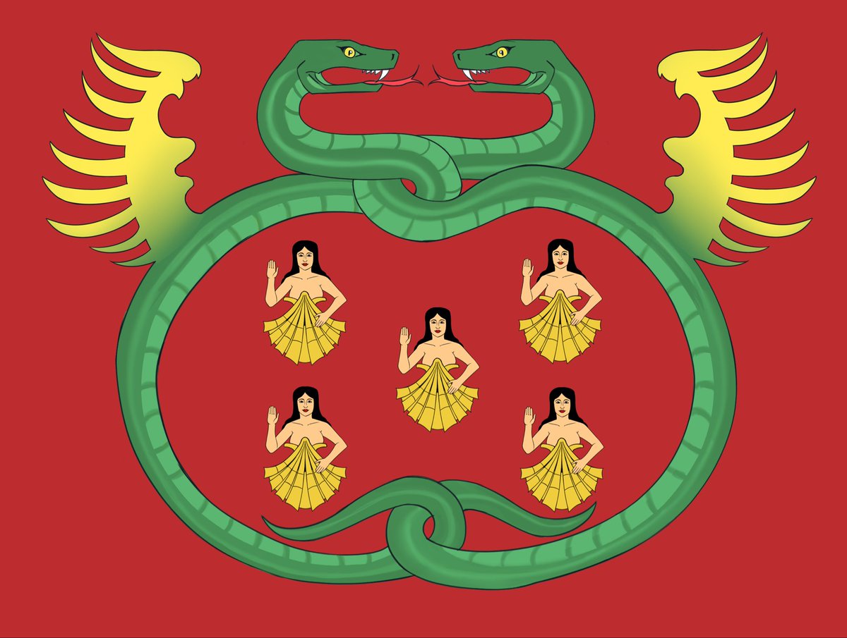 joderlaputanube's tweet image. Retrato de Francisco de Miranda (mi antepasado) y la heráldica de la familia Miranda.