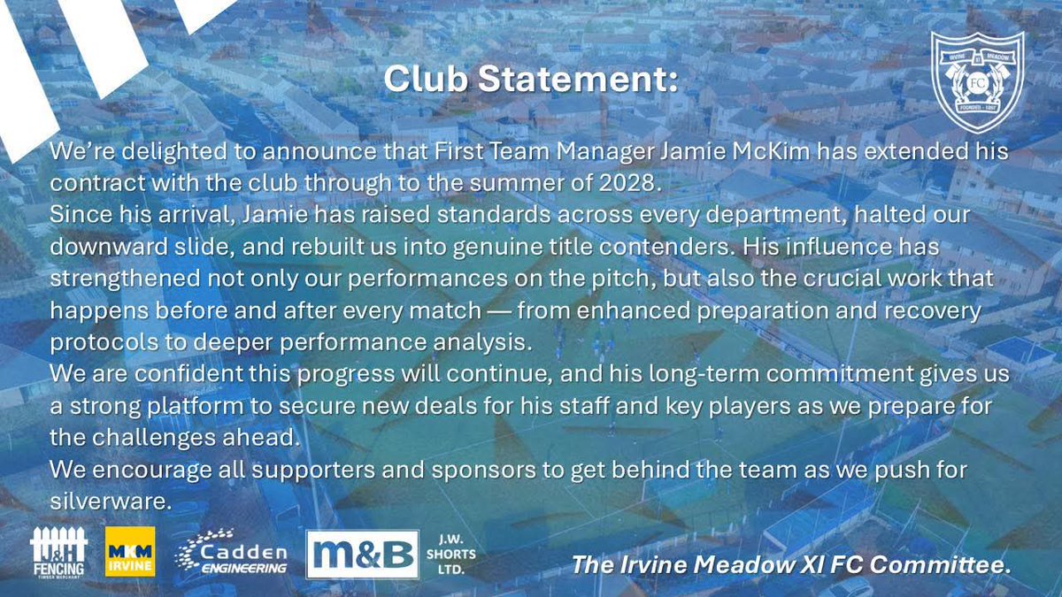 Irvine Meadow XI FC 🏴 tweet media
