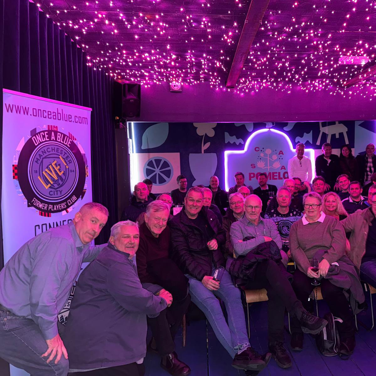 🩵  So great to catch-up with <a href="/MCFCSCSB/">Man City Norway and Denmark</a> over the weekend!

A <a href="/mancityfpc/">Once A Blue Man City Former Players Club</a> Q&amp;A with Paul Moulden, Richard Edghill and Paul Lake took place in Freight Island at <a href="/MayfieldDepot/">Mayfield Depot MCR</a>.

Glad our Scandinavian friends were able to cap off their trip with a City victory…

#OnceABlue