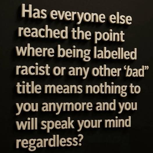 Sassafrass_84's tweet image. Yup. No f*cks given. You?

Being silent got us into this mess in the first place.