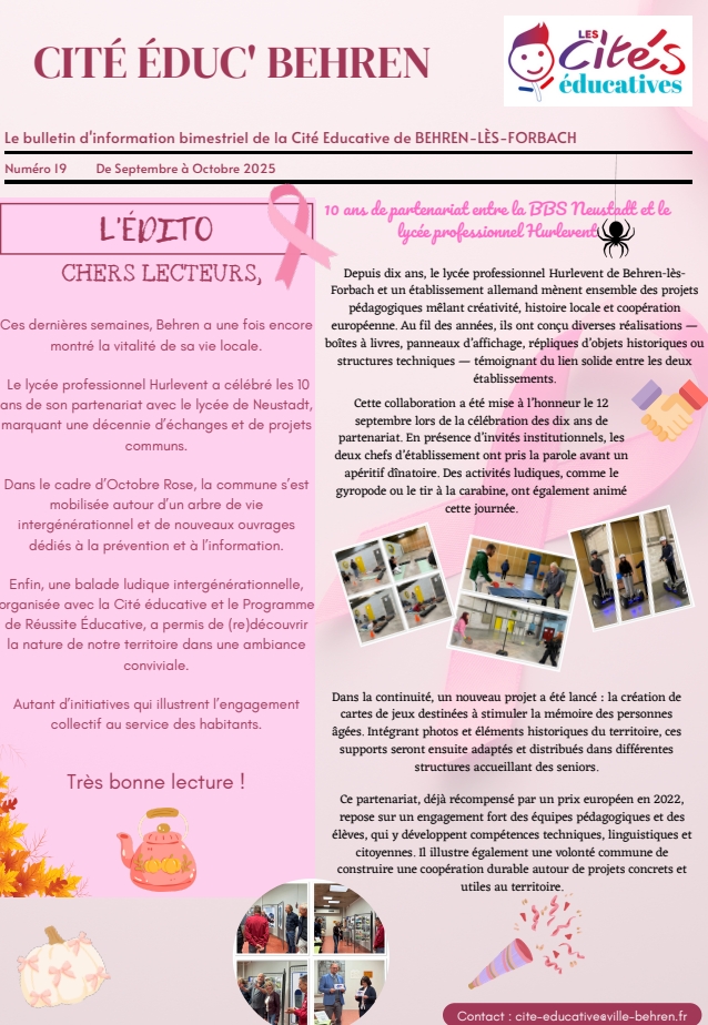 Voici la nouvelle News Letter de la cité éducative de Behren ! 🗞️Bonne lecture <a href="/CelinePlontz_M/">Céline Plontz-Margherita</a> <a href="/FredGuyot3007/">Fred Guyot</a>
<a href="/LudovicReiss/">Reiss Ludovic</a> <a href="/KratzMagali/">Magali Kratz</a> <a href="/Dsden57/">DSDEN de la Moselle</a> <a href="/cabbeke/">mickael cabbeke</a>
<a href="/pf_mourier/">PF MOURIER</a>