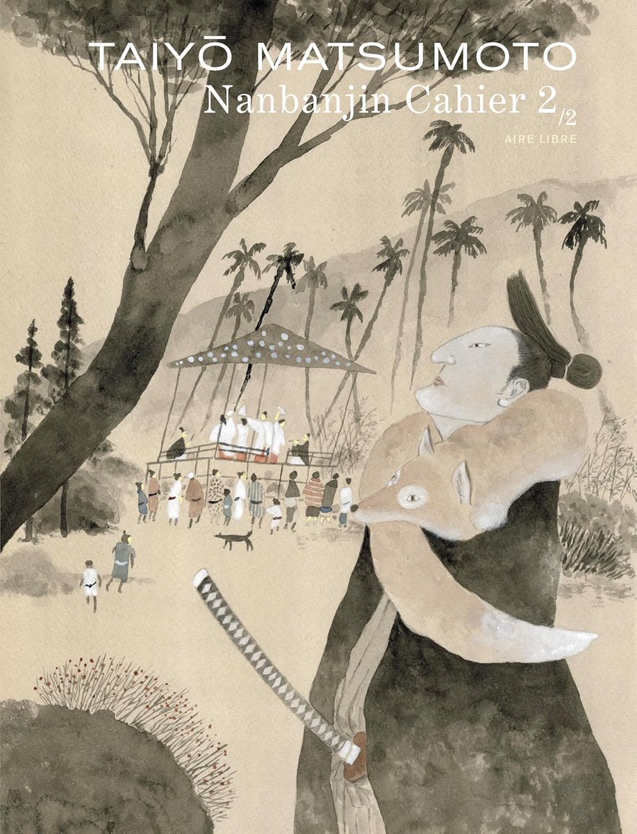 Les 2 tomes de Nanbanjin - Cahier, le projet de Cyril Pedrosa et Taiyo Matsumoto, sortiront en français le 9 janvier aux éditions Dupuis.