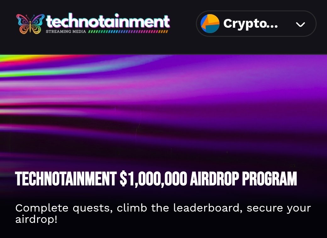 CryptoTinker1's tweet image. Turn your everyday loyalty into real crypto.
With Loyalty Hub, your points become NFTS you can trade or stake for up to 20% APY

Join now
hub.technotainment.com/loyalty?referr…
@_technotainment