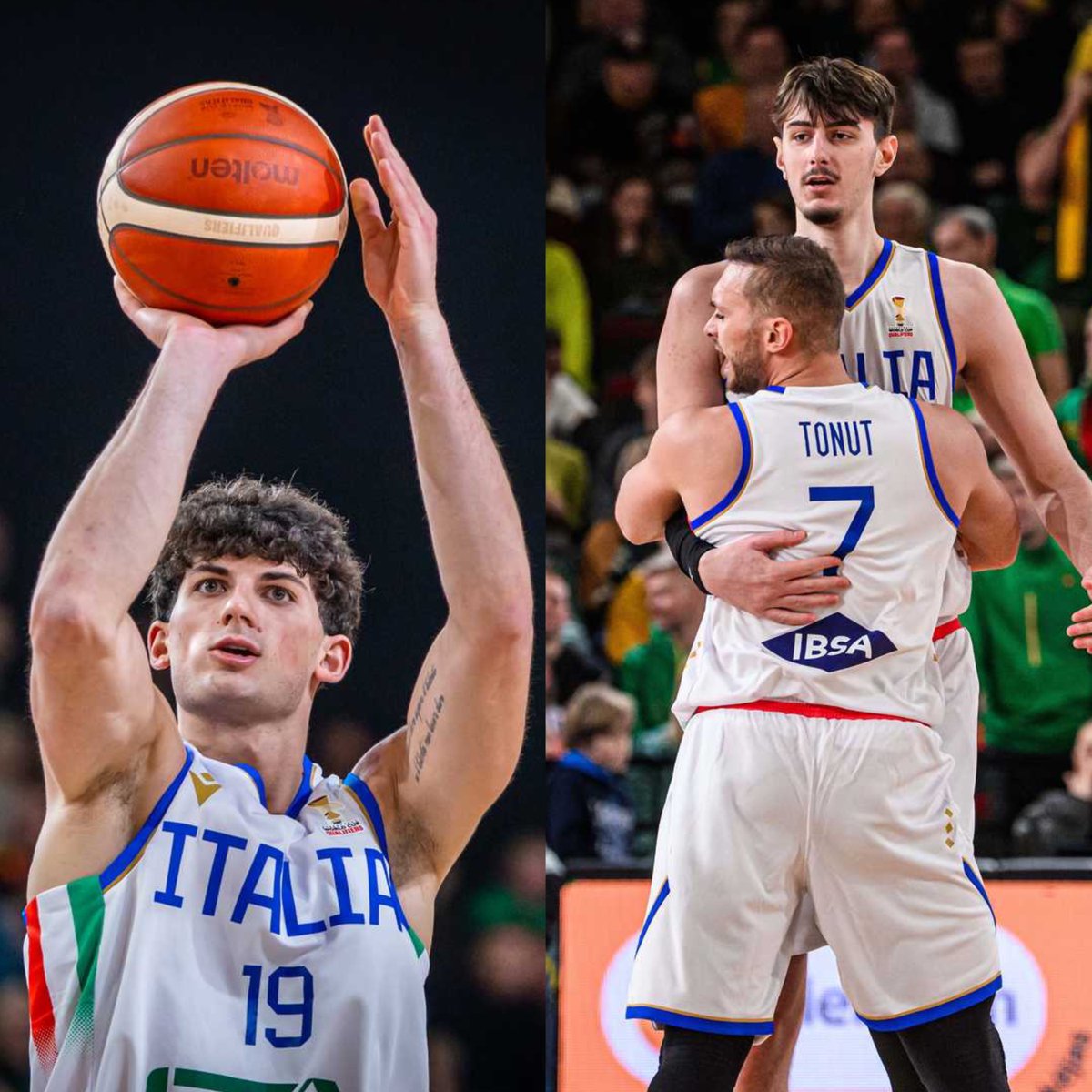 parallelecinico's tweet image. Abbiamo assistito ad una serata storica:
- 18 punti in 7 minuti di Procida nell&apos;ultimo quarto. Con tre triple, due delle quali da nove metri. Una schiacciata con la testa al ferro. Un urlo che ha interrotto la crescita a 800 bambini lituani presenti al palasport. Una vittoria…