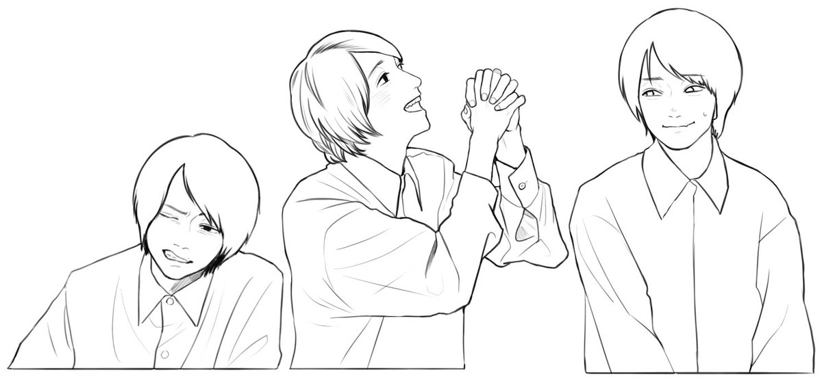 最近、やまもとさんの線画を描くのすごい楽しい