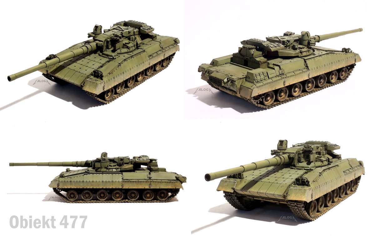 ZalogaSteven's tweet image. The last Soviet tank, the Obiekt 477, armed with a 152mm 2A73 gun. Prototypes tested in the late 1980s. Program collapsed in the 1990s due to lack of funding in independent Ukraine.
