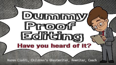 KarenCV's tweet image. Dummy Proof Editing – Have You Heard of It?
karencioffiwritingforchildren.com/2025/03/23/hav…
#writingtips #bookediting #kidlit #amwriting