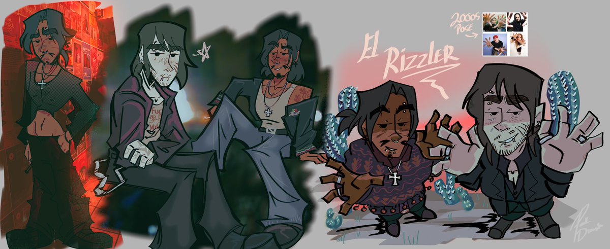 Pink_Draculaaa's tweet image. Goth baddies 
#JohnMarston 
#javierescuella