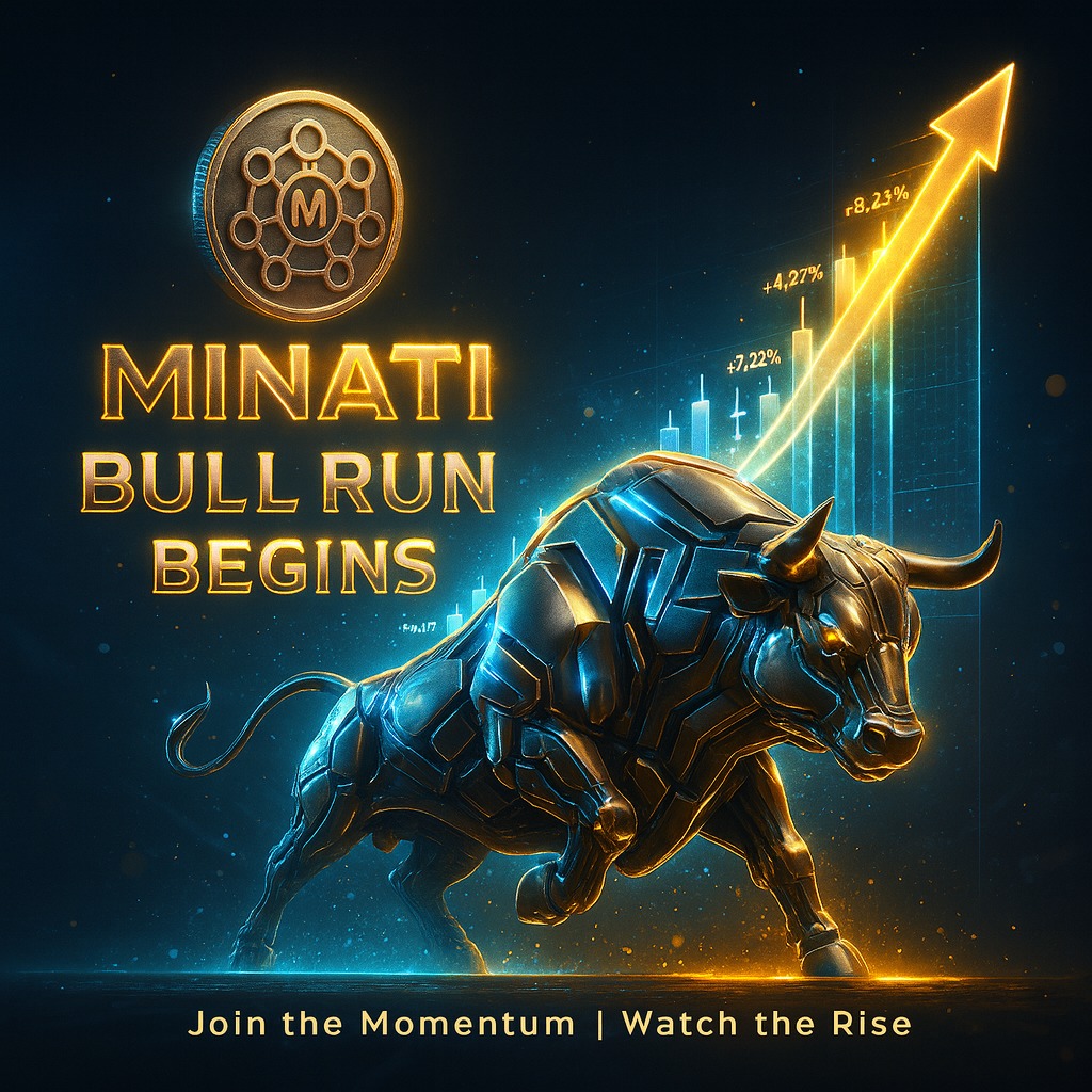 SaryukumarA's tweet image. Do You Know What Fuels a Bull Run? 🐂 

Not hype. Not luck. 
Utility, loyalty, and real systems that’s the Minati way. The bull is not coming. 
It’s already charging and $MNTC is the fuel.
#Minati #MNTC #CryptoBullRun #FuelTheBull #DeFiPower 
 #Altcoins  
 #HoldMNTC #Web3Energy