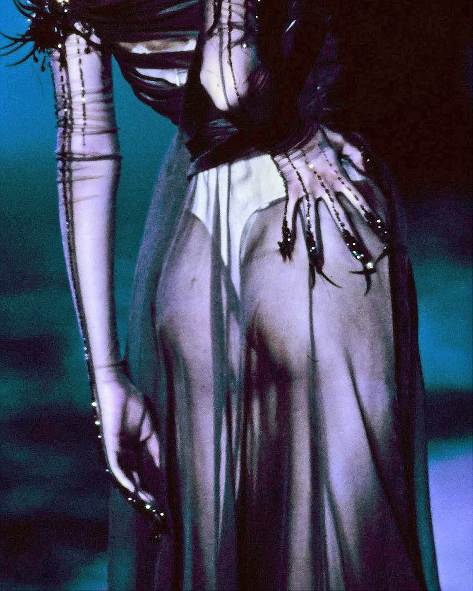 Sibyl Buck for Thierry Mugler, SS 1997
