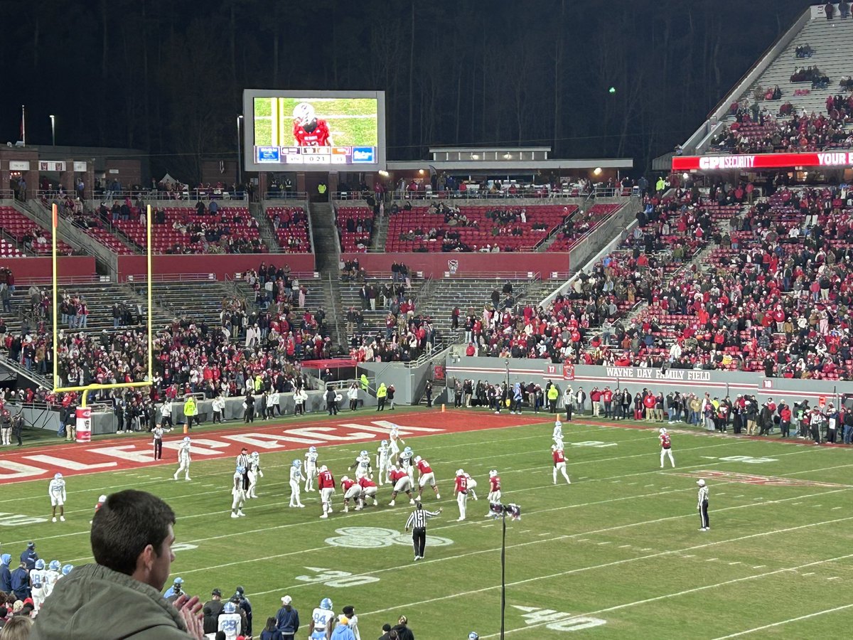 People in Section 3 thought I was crazy when I jumped up and screamed as <a href="/EthanSRhodes12/">Ethan Rhodes</a> took the field last night! I have watched this kid play at Maiden and has never wavered at being part of the Pack!! All heart!!! ❤️