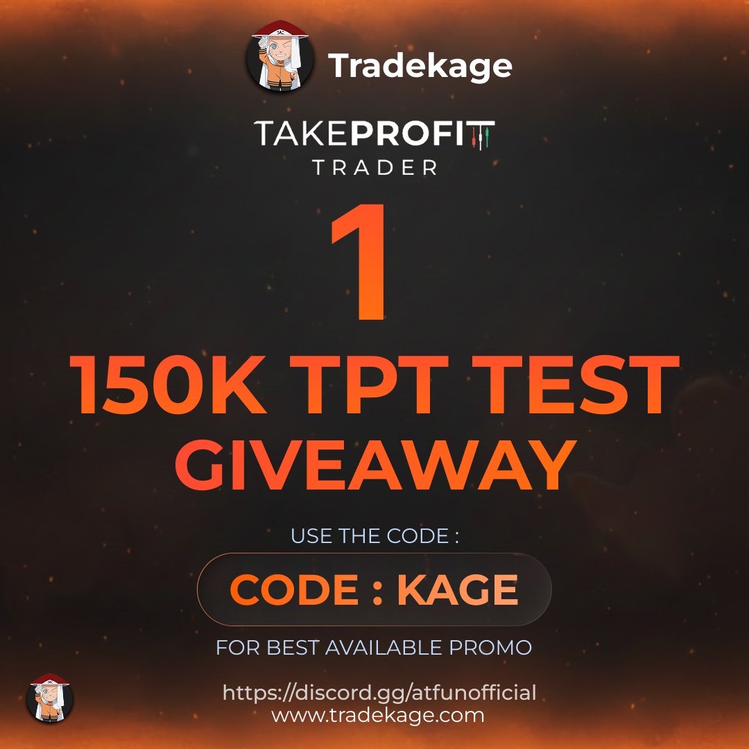 tradekage's tweet image. 🎁 CYBER MONDAY GIVEAWAY!! 🎁
🎁 GIVING AWAY A 150K @TakeProfitLLC EVAL TEST FOR FREE!!
Rules: 
1.Follow me @tradekage and @TakeProfitLLC  
2. Like and Retweet 
3. Tag 2 Friends and Winner will be pick on 12/2/25 BY END OF THE DAY. GL HF!!

MAKE SURE YOU FOLLOW BOTH OF US - Last…