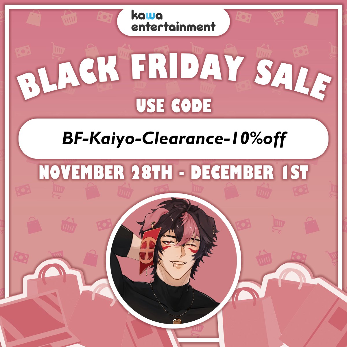 ohaiyokaiyo's tweet image. we&apos;re doing a last minute sale for my merch for 10% off!

this merch line is limited and ends tomorrow so grab it while you still can!