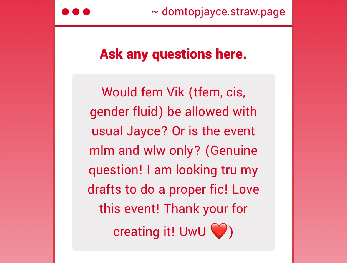 DomTopJayce Week tweet media