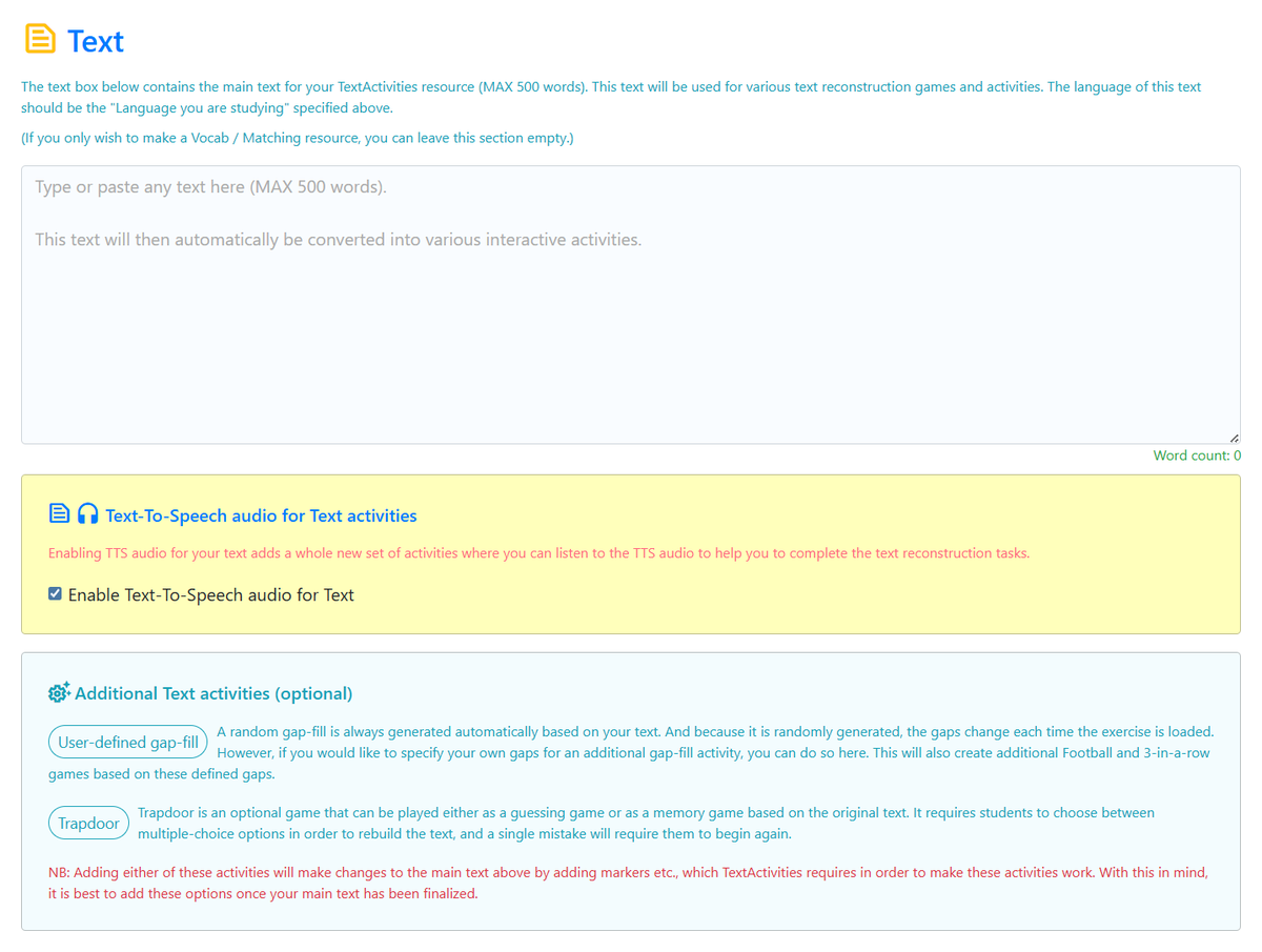 TextActivities's tweet image. ℹ️👫 A guide for students on how to study their own texts...
on 🌎 TextActivities.com 👇👇👇
🔗 textactivities.posthaven.com/a-guide-for-st…
Click the link above to access the blog post :)
#mfltwitterati #mflchat #langchat
