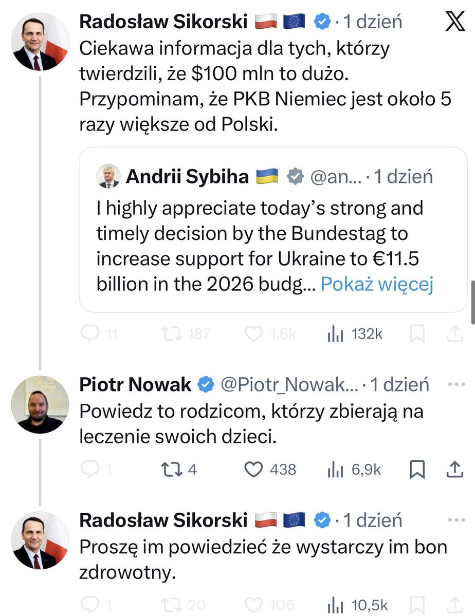 Nie wszyscy zrozumieli ironie <a href="/sikorskiradek/">Radosław Sikorski 🇵🇱🇪🇺</a> 😎 Ale czego mozna sie spodziewać po amebach 👎