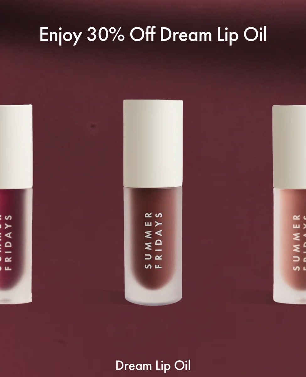 Have you shopped the Summer Fridays Black Friday sale yet? Save 20%!

My everyday beauty must haves. ❤️
#shopdeescloset 

Plus, Dream Lip Oil is 30% off!

Follow my LTK on the <a href="/shopLTK/">LTK</a> app to view this post!

#LTKCyberWeek #LTKBeauty #affiliatelink 
liketk.it/5CxjG
