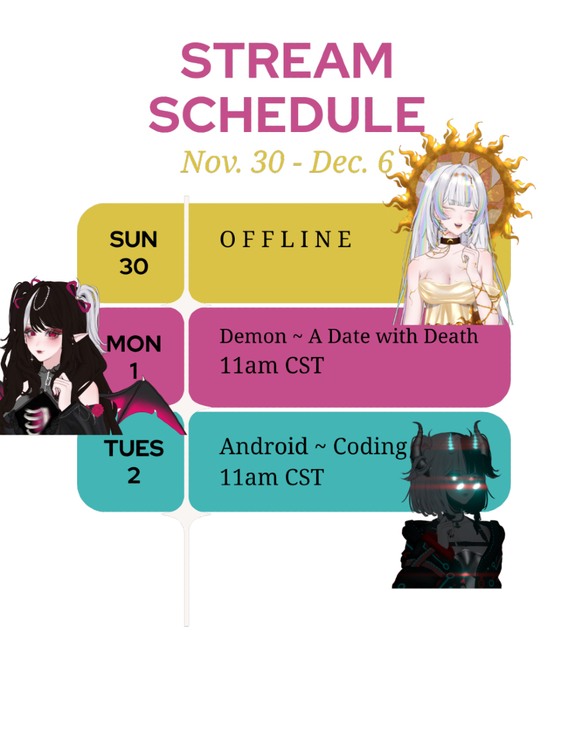 Schedule for this week! (shocker I know. I'm two for two!)

Short Form posted Wed-Saturday on Tiktok and YouTube

Long Form out Saturday on YouTube

See U @ twitch.tv/UFracture