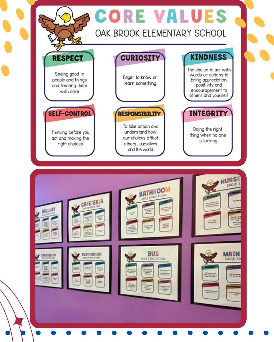 CharacterDotOrg's tweet image. 👏 We are grateful for 𝗢𝗮𝗸 𝗕𝗿𝗼𝗼𝗸 𝗘𝗹𝗲𝗺𝗲𝗻𝘁𝗮𝗿𝘆, a three-time National School of Character in Missouri for opening its doors to the educators who visited during the Showcase Week in St. Louis! ❤️ 💙 
#characterdevelopment #characterdotorg #CharacterPlus