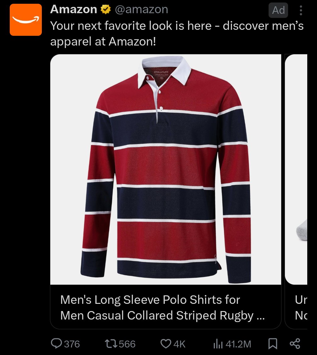 Why does Twitter keep showing me ads for the Chris Chan shirt