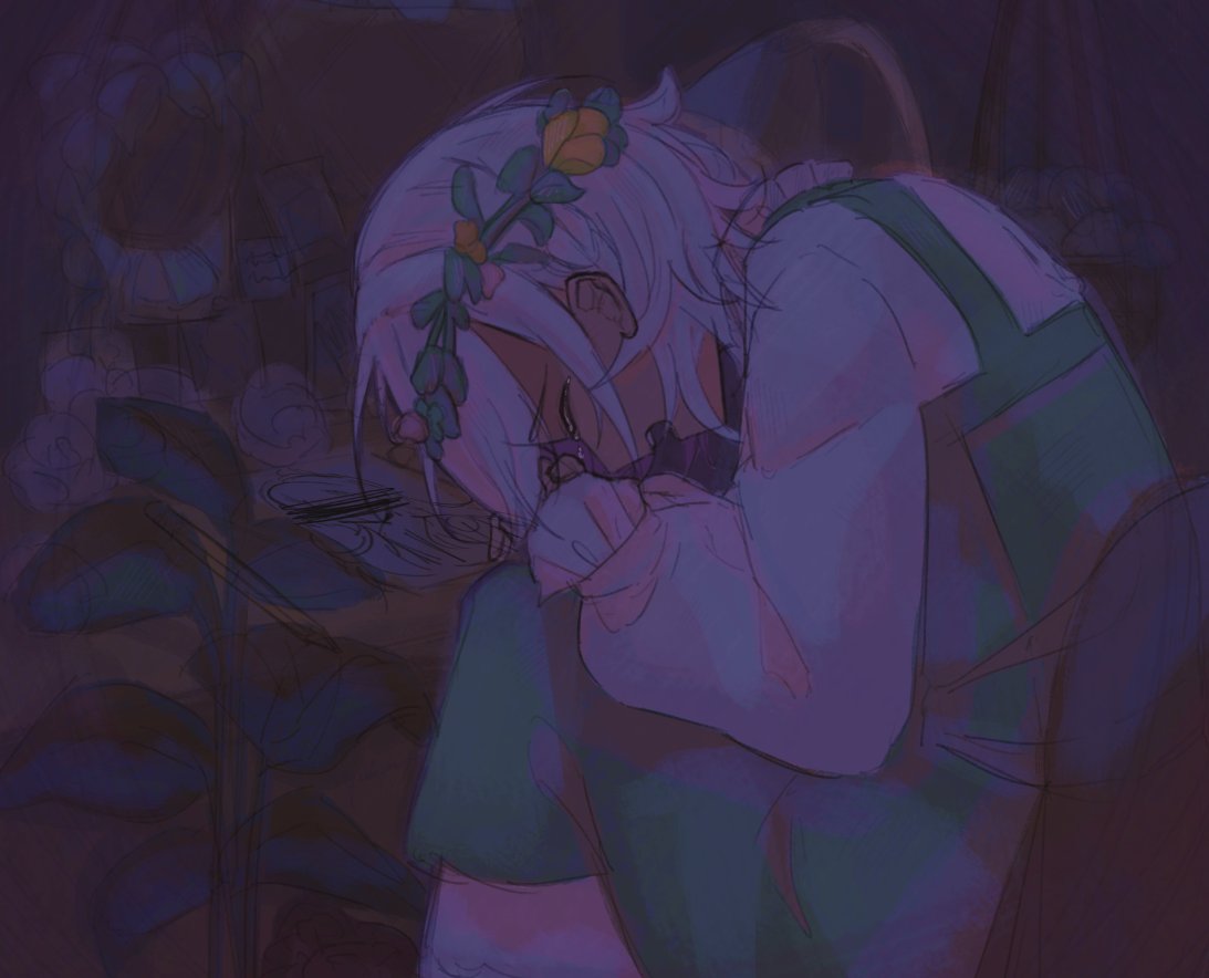 <Even  though  I'm  breaking  down  sobbing,  I  can't  give  up. —Spitting  out  my  true  feelings  like  this,  my  heart  aches  terribly.>