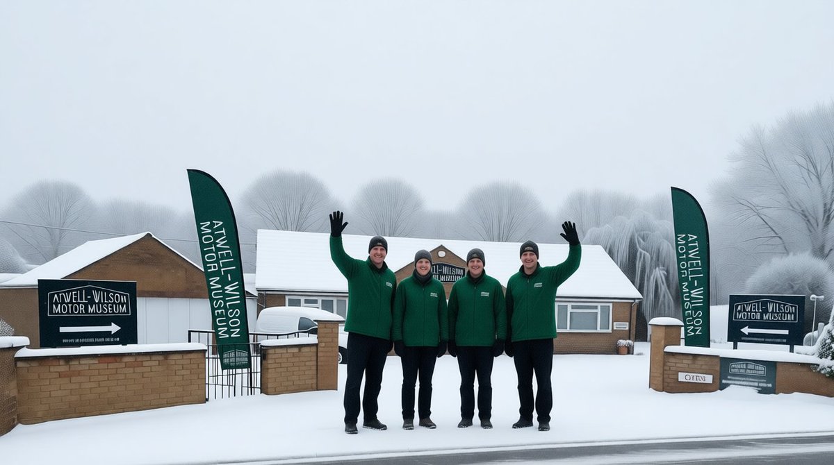 That's all folks! We would like to thank all our visitors to the museum and all the tireless, hardworking volunteers who have made it such a fabulous season.  We are now closed for the winter break and will reopen on Sunday 1st February 2026 at 10 am.