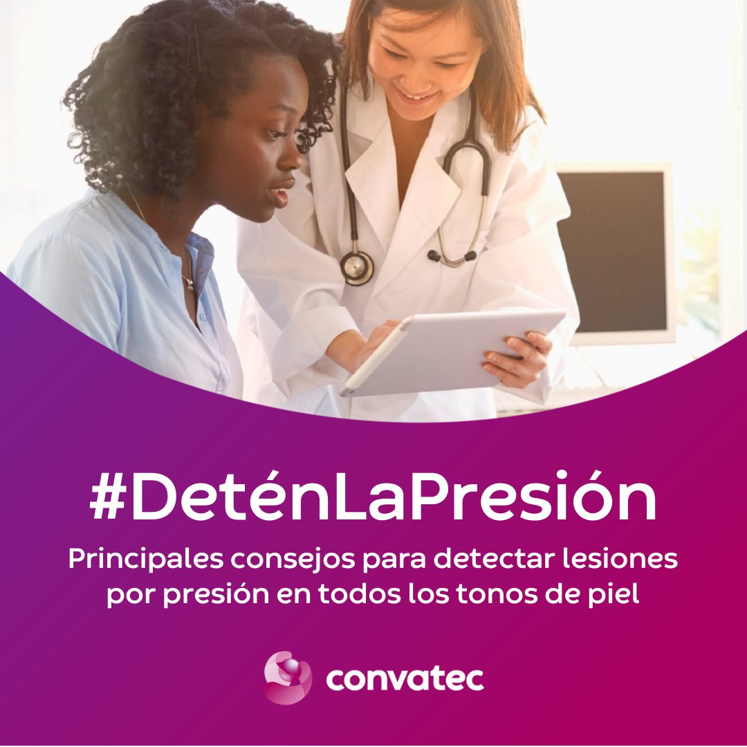 ConvatecWoundES's tweet photo. Cuando no se considera el tono de piel, las lesiones por presión pueden permanecer invisibles hasta que es demasiado tarde.

En pieles de tonos más oscuros, los signos iniciales de lesiones por presión pueden ser más difíciles de detectar. 

Post entero: https://t.co/xw0Jg4Pm1Y https://t.co/l7JPWsQ9MW