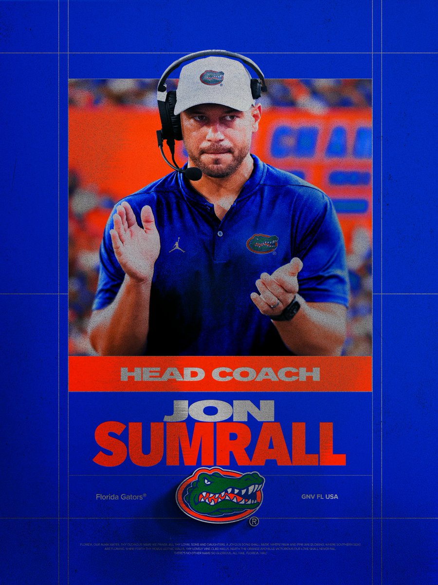 GatorsFB's tweet image. Welcome home, Coach.

ℹ️  bit.ly/4ixvr1B
