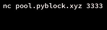 _PyBlock_'s tweet image. Don’t trust us, verify our #Bitcoin Mining Pool:

nc pool.pyblock.xyz (Port) -v | jq -C 

{&quot;id&quot;: 1, &quot;method&quot;: &quot;mining.subscribe&quot;, &quot;params&quot;: []}

{&quot;params&quot;: [&quot;1A1zP1eP5QGefi2DMPTfTL5SLmv7DivfNa&quot;, &quot;x&quot;], &quot;id&quot;: 2, &quot;method&quot;: &quot;mining.authorize&quot;}

Website: pyblock.xyz:8443
