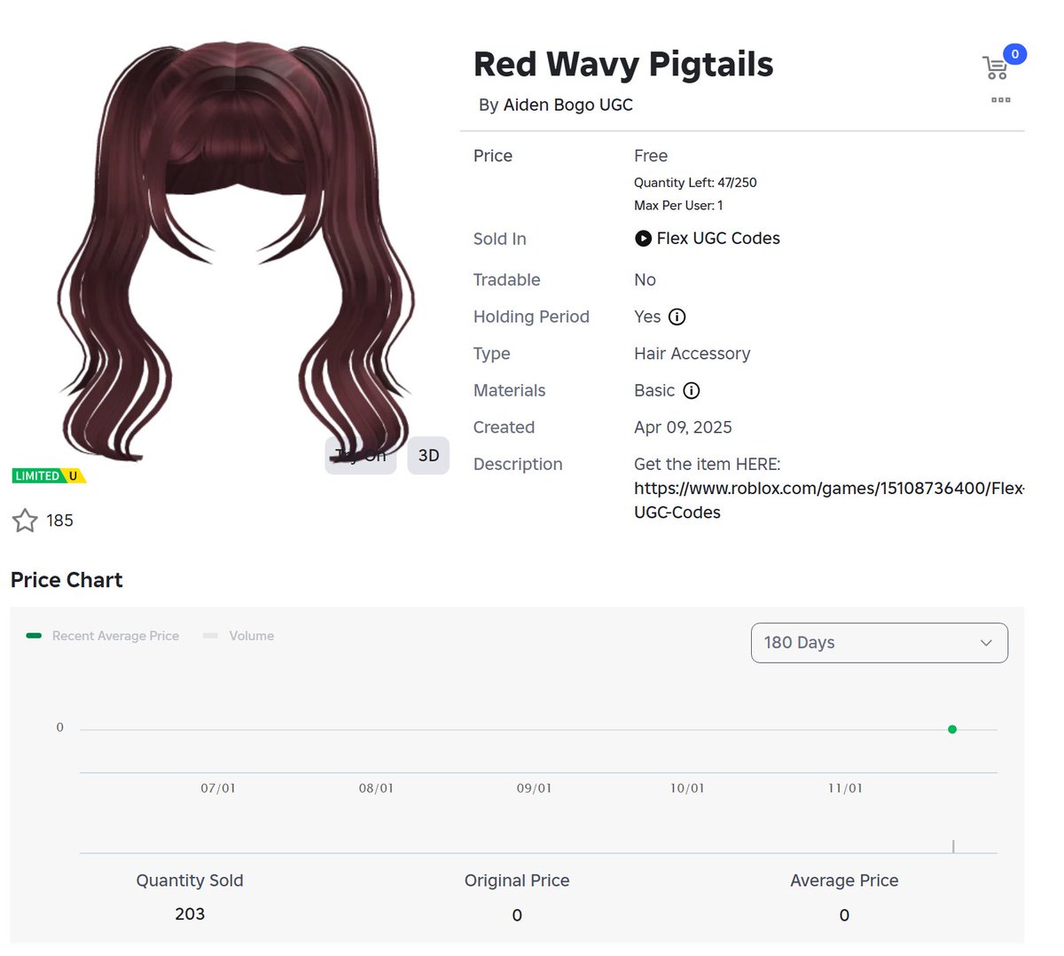 AidenUGCCodes's tweet photo. Use my invite, complete a survey, and tweet @AidenUGCCodes FOR A FREE UGC LIMITED ITEM CODE!

🔥50 STOCK AVAILABLE ONLY

👉invite Link: https://t.co/U58OddQuh2

❤️Like for more FREE UGC'S

#ROBLOX #RobloxFreeUGC https://t.co/w7WWXceKuT