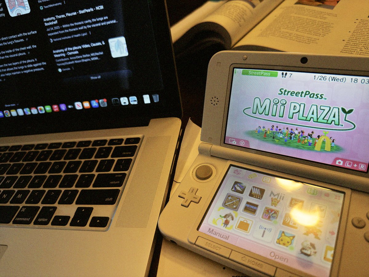 Study and 3DS type of morning