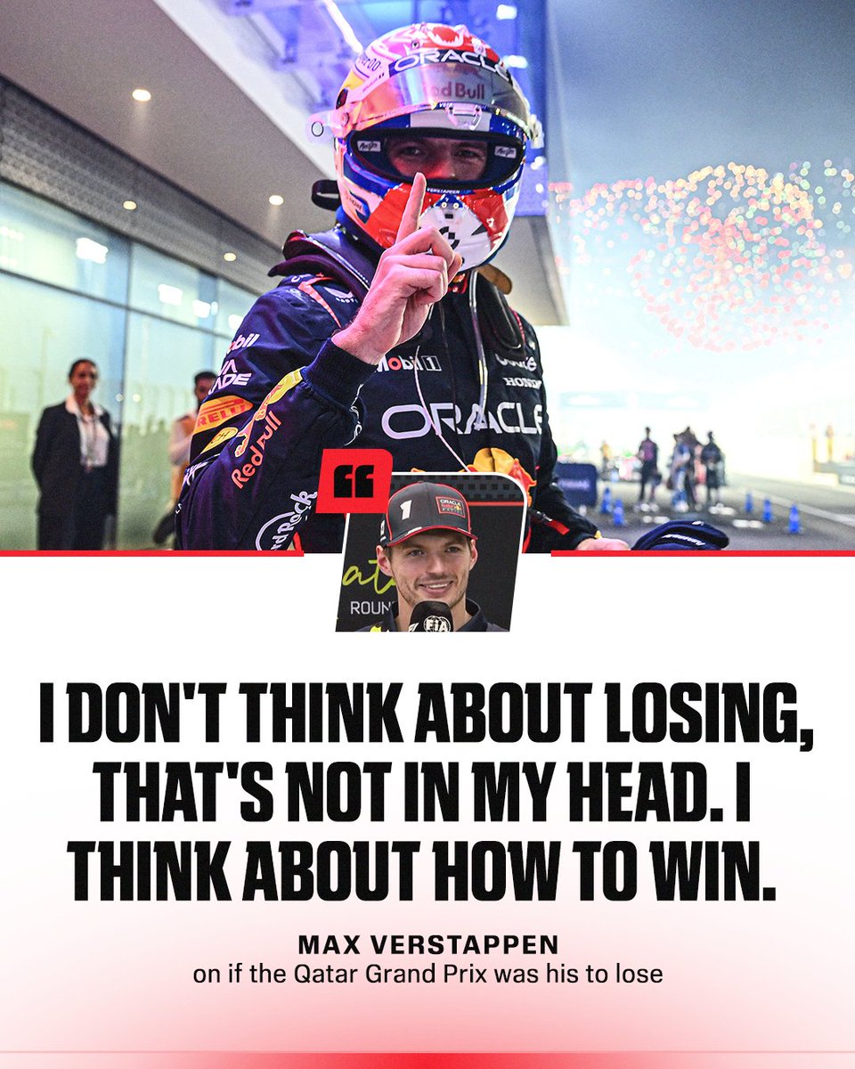 Max Verstappen only had winning on his mind 😤