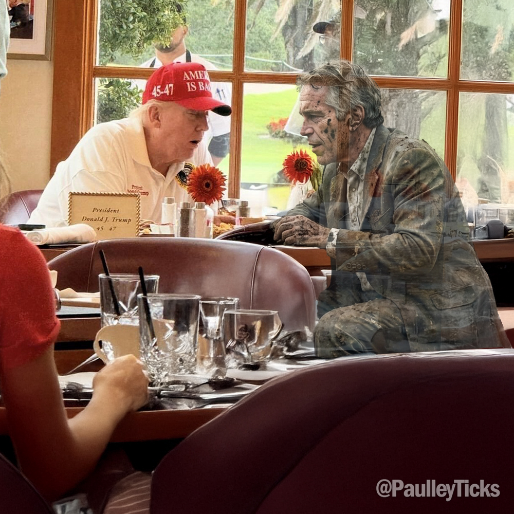 PaulleyTicks's tweet image. &quot;... and you remember the things we used to do to all those 13-year-old girls on my island? Well, down there they do those things too, but they&apos;ll do them to YOU, and with a red hot PITCH FORK.&quot;