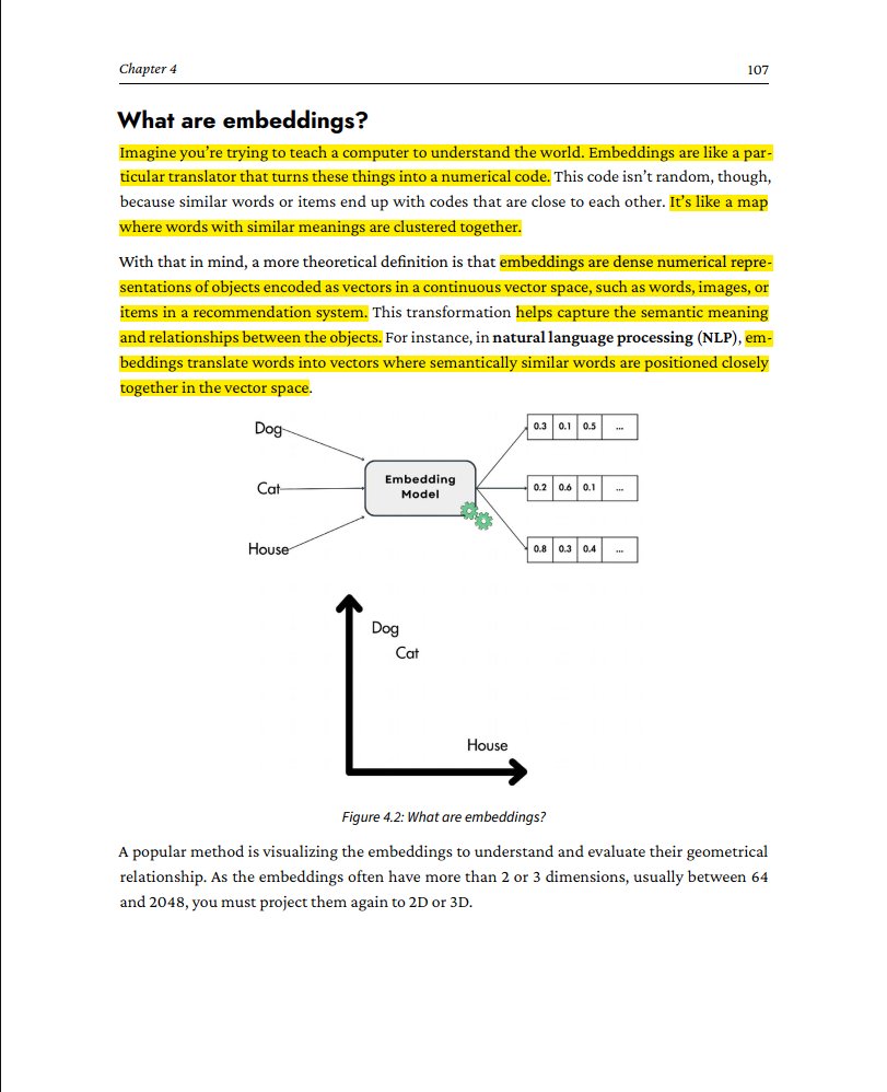 Que son los embeddings?

Imaginá que querés enseñarle a una computadora a comprender el mundo. 

Los embeddings son el traductor que convierte todo en números, pero de forma inteligente: términos similares reciben códigos numéricos casi idénticos. 

Es como un mapa donde los