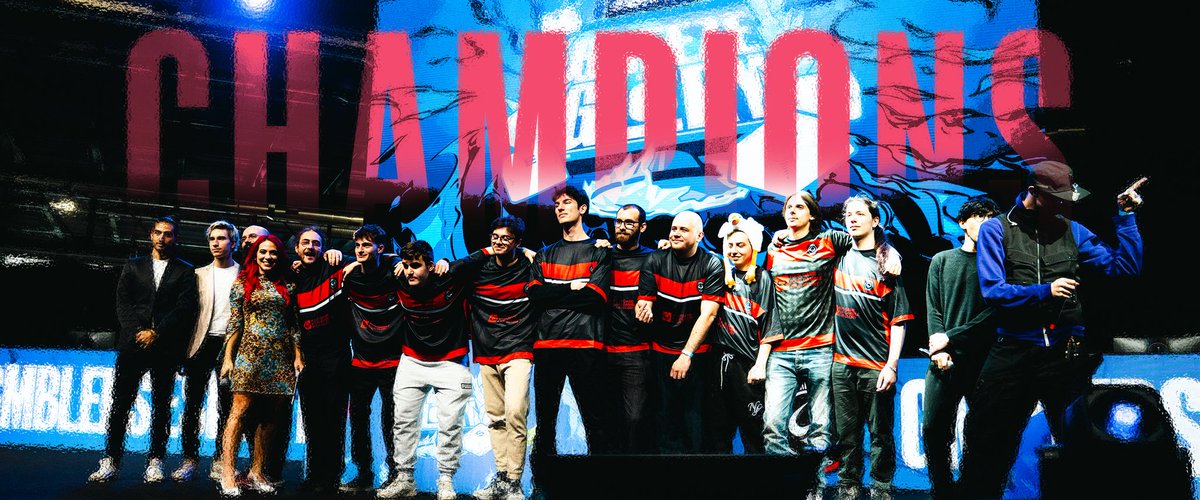 GMBLERS_'s tweet image. Siamo i campioni del Breeze of Glory 🌬️❄️ !

3-0 pulito sui @TeamHmble che sono comunque stati degli ottimi avversari 💪
Ringraziamo player e staffer per il duro lavoro svolto, ma ringraziamo soprattutto voi per il calore che ci avete fatto sentire ❤️‍🔥

#BetOnGMB❤️🖤 #GMBwin…