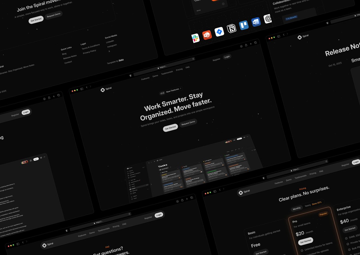 Almost done! 🤓

#framer #framertemplate