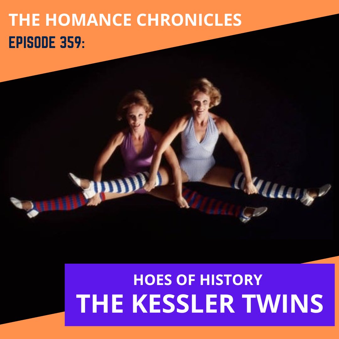 Homance_Podcast's tweet photo. The Kessler twins lived an incredible life as they danced across the globe in the 50’s &amp; 60’s. The literal definition of twinning, they came into this world together, and left together… episode 359: Hoes of History: The Kessler Twins is up! ⚠️This episode has a trigger warning https://t.co/GGGPhk51CG