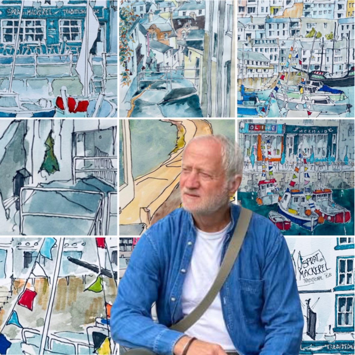 Brixham's tweet image. #picoftheday A HUGE Thank you to everyone who has bought my work! What a fabulous month I’ve had! Delivered my final one today to a beautiful village in Wiltshire… Brixham is such a wonderful, inspirational setting! ❤️ #Brixham #originalart