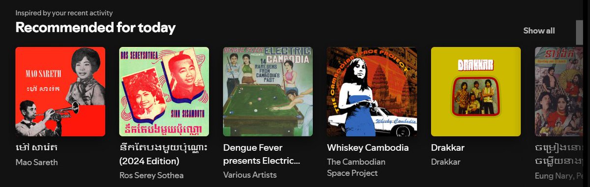 spotify is khmer but they just don't want to admit it