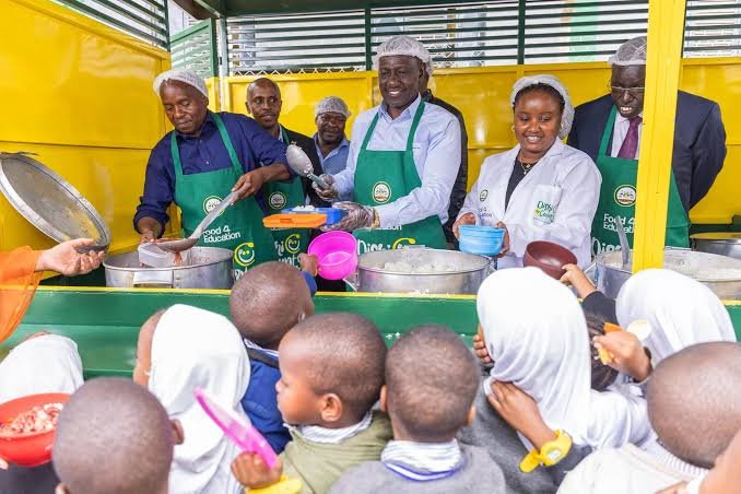 georgediano's tweet image. Kasongo, in his infinite wisdom, allocated Ksh 3 billion for the school feeding program. May Shumileta Bless his generous hearts. According to Kasongo, this money will feed 10 million school-going children. Now, if you take that money and divide it by the number of kids, you get…