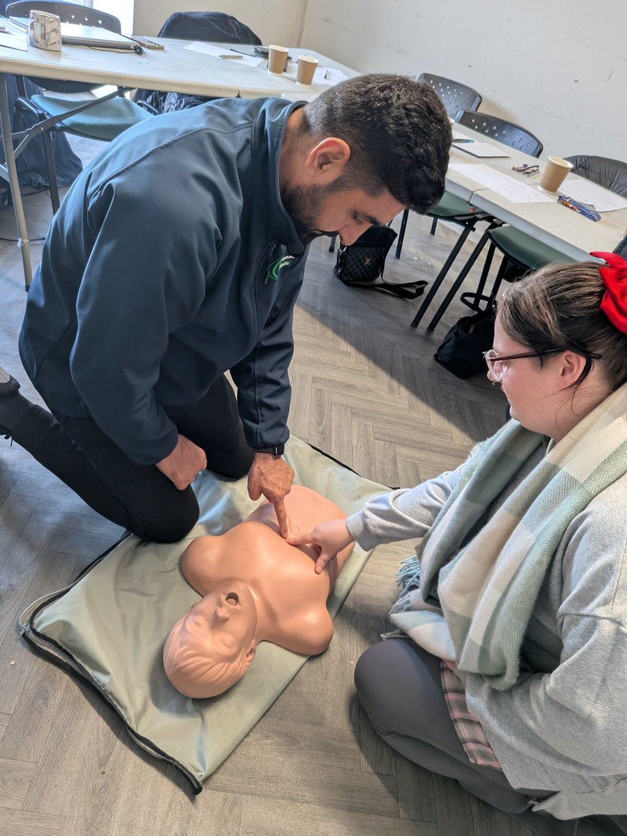 oldhamgreenhill's tweet image. Investing in our people = investing in our community. Proud of you all! 🌟

​#FirstAid #CommunitySafety #StaffDevelopment #Level3FirstAid #oldham #OldhamGreenhill @top fans Oldham Greenhill Kaly&apos;s Playland Oldham