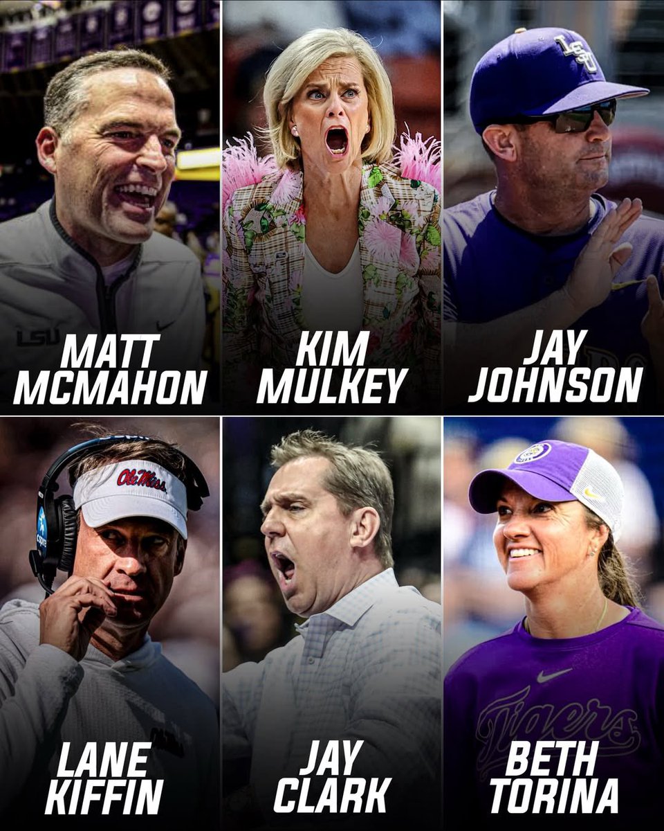 With the signing of Lane Kiffin as LSU’s next head football coach, the LSU staff outlook appears to be a very strong group 💪