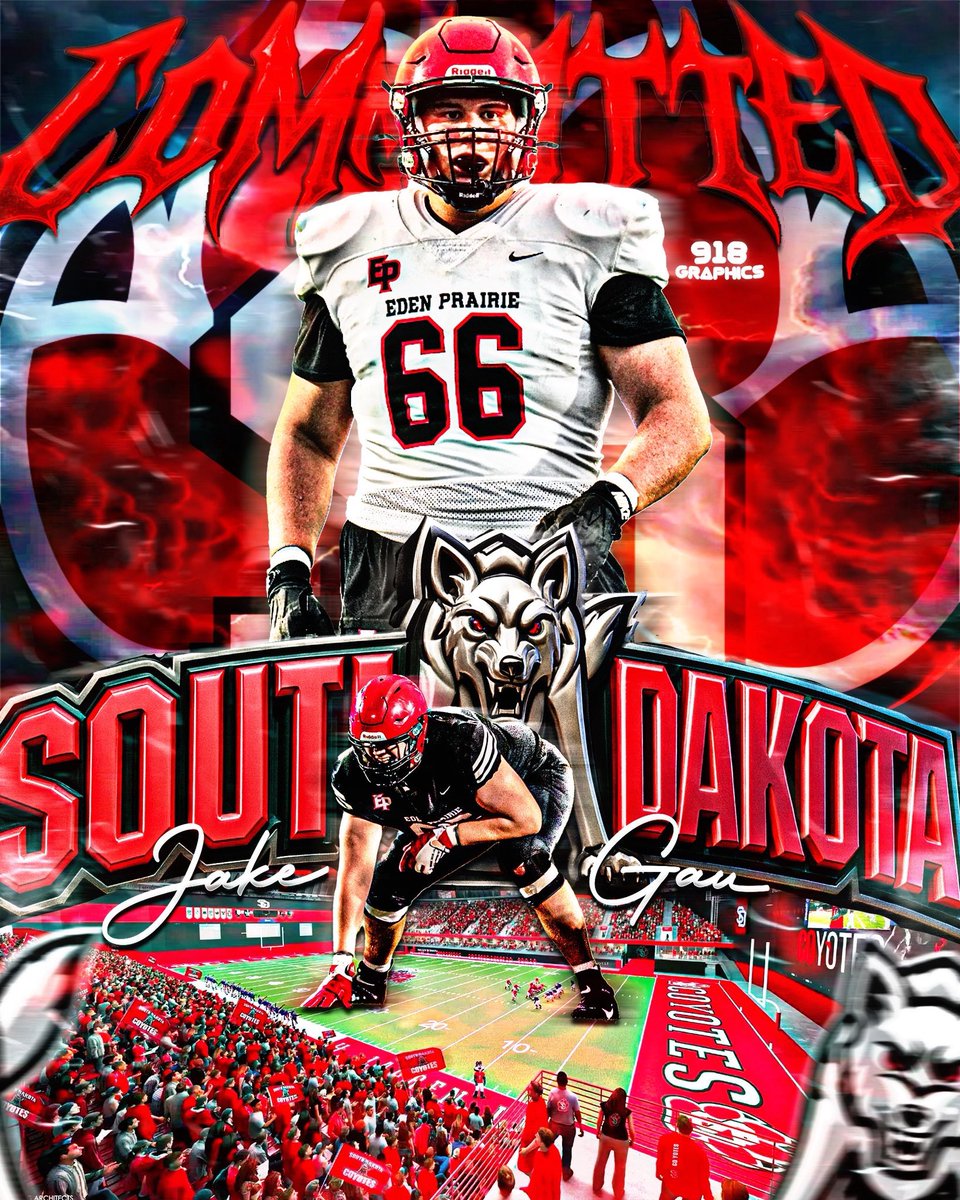 Go Yotes! <a href="/SDCoyotesFB/">South Dakota Football</a> <a href="/FootballEPHS/">Eden Prairie High School Football</a>