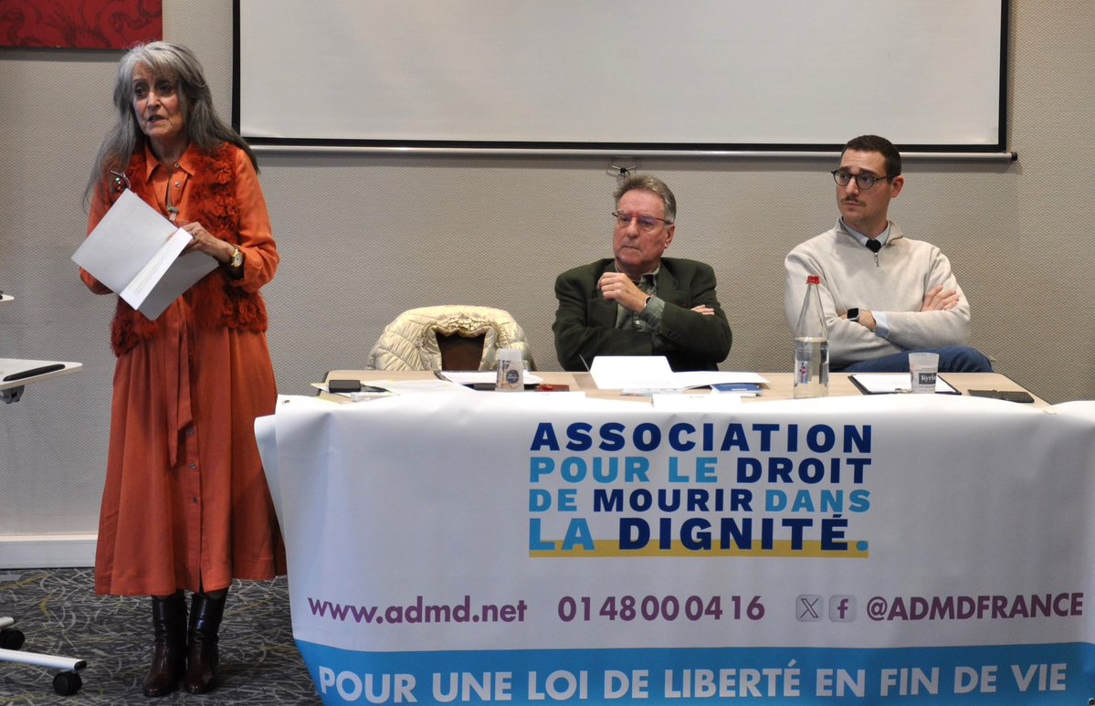 De passage en Vendée pour échanger sur les avancées et les perspectives des lois sur la fin de vie en France. Un constat clair : il faut que ça bouge, et vite ! <a href="/AdmdVendee/">ADMD - Vendée</a>